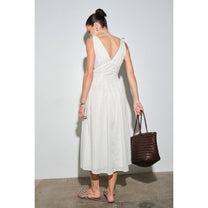 Biarritz Cotton Poplin Maxi Dress
