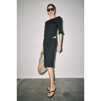 Sophie Pointelle Boat Neck Top