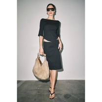 Sophie Pointelle Boat Neck Top