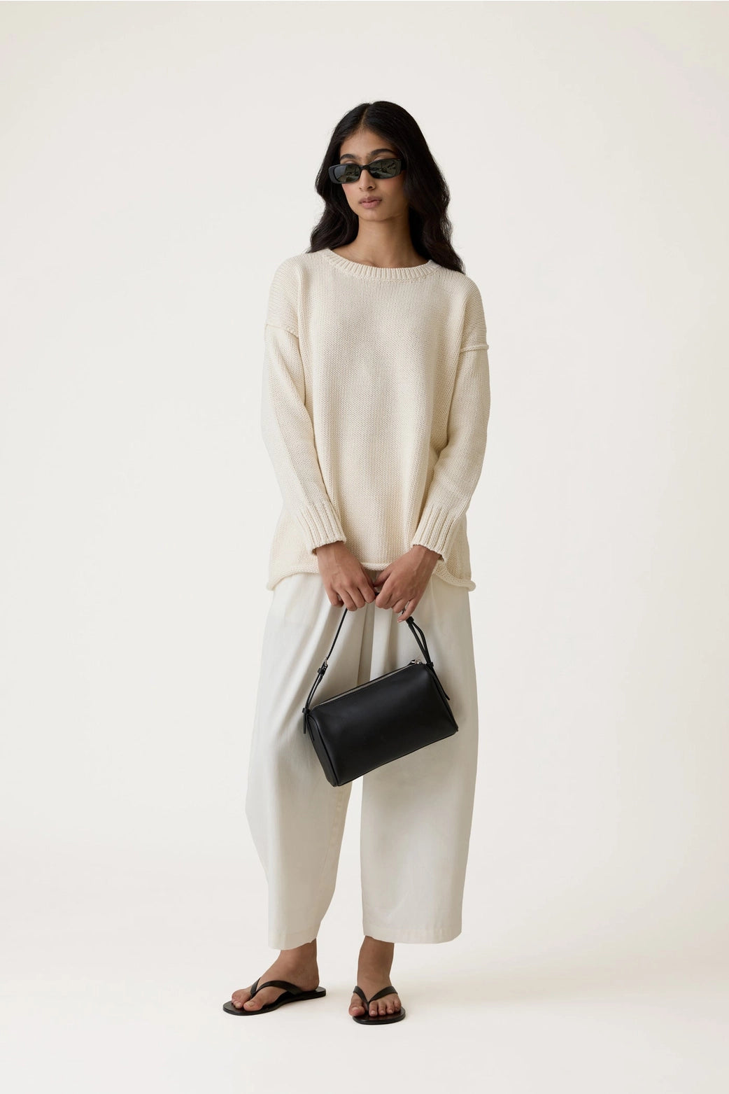 Oversized Crew Neck Sweater