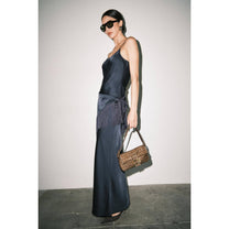 Jean Sash Slip Maxi Dress