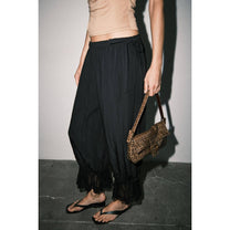 Spencer Lace-Trim Bloomer Pants