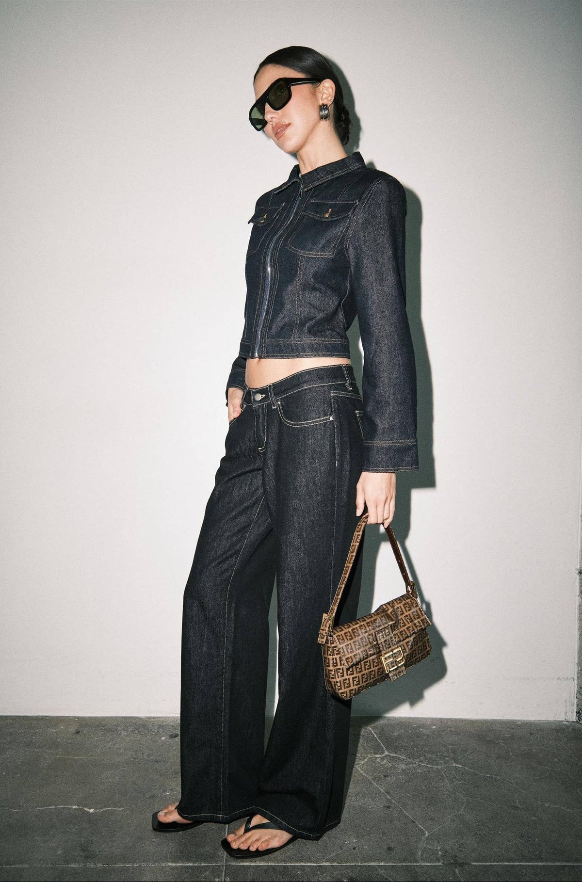 Grace Fitted Denim Jacket