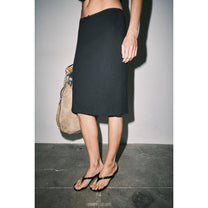 Sophie Pointelle Knit Midi Skirt