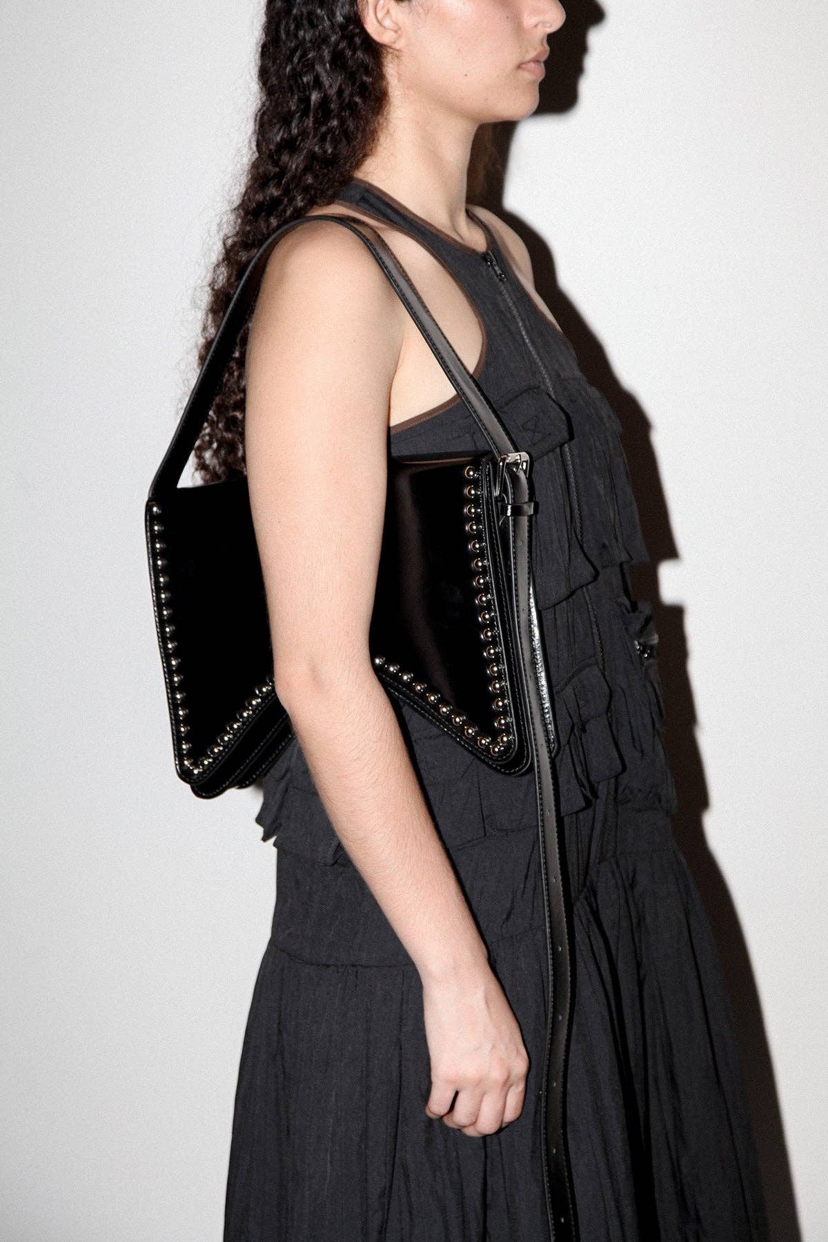 Rivet Bag in Onyx