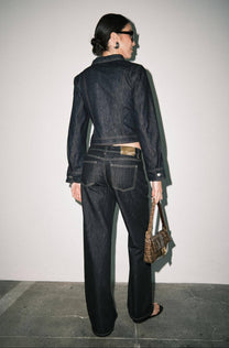 Grace Fitted Denim Jacket