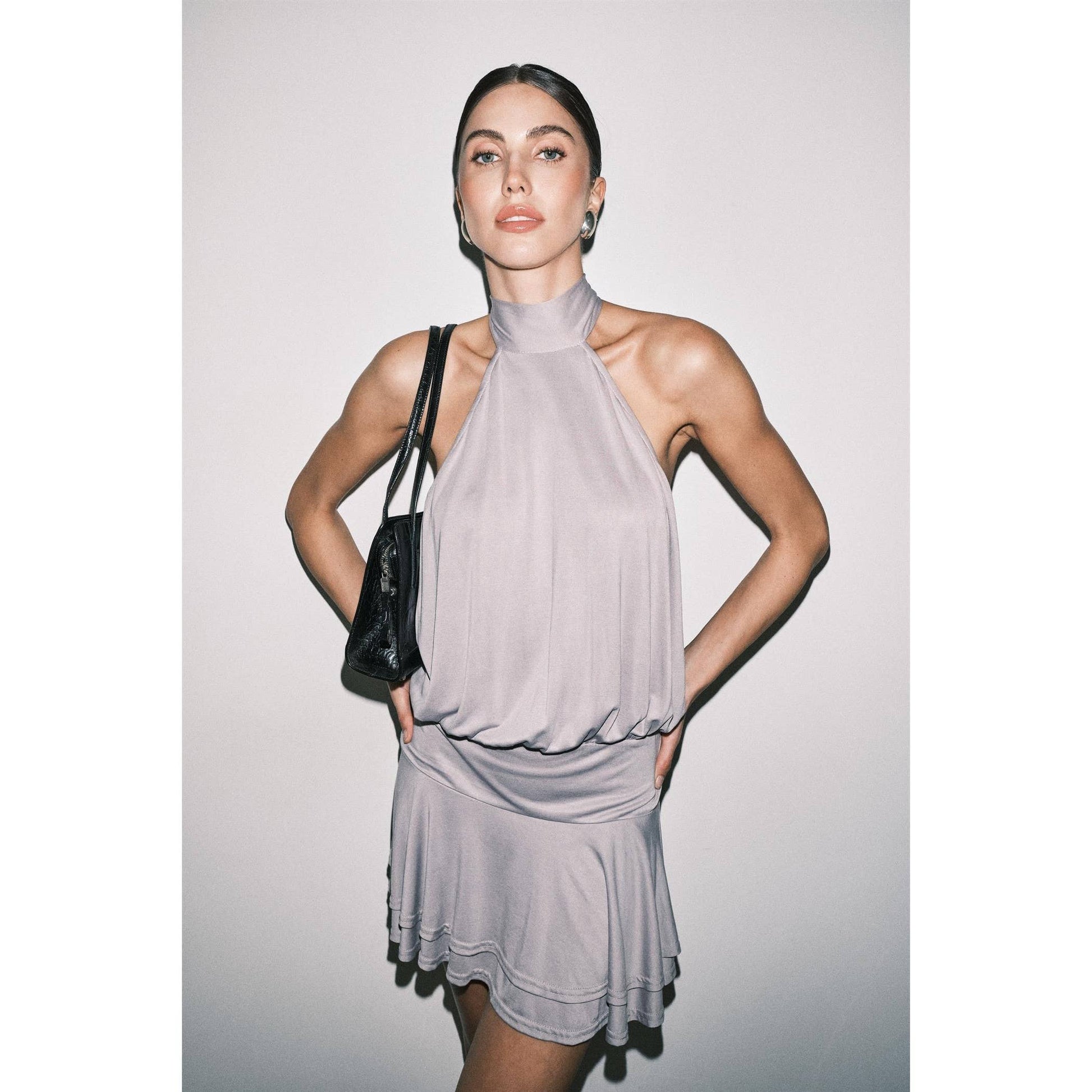 Skye Halter Tie-Back Dress