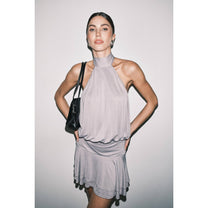 Skye Halter Tie-Back Dress
