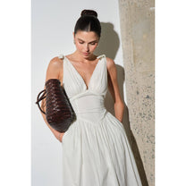 Biarritz Cotton Poplin Maxi Dress