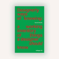Designerly Ways of Knowing