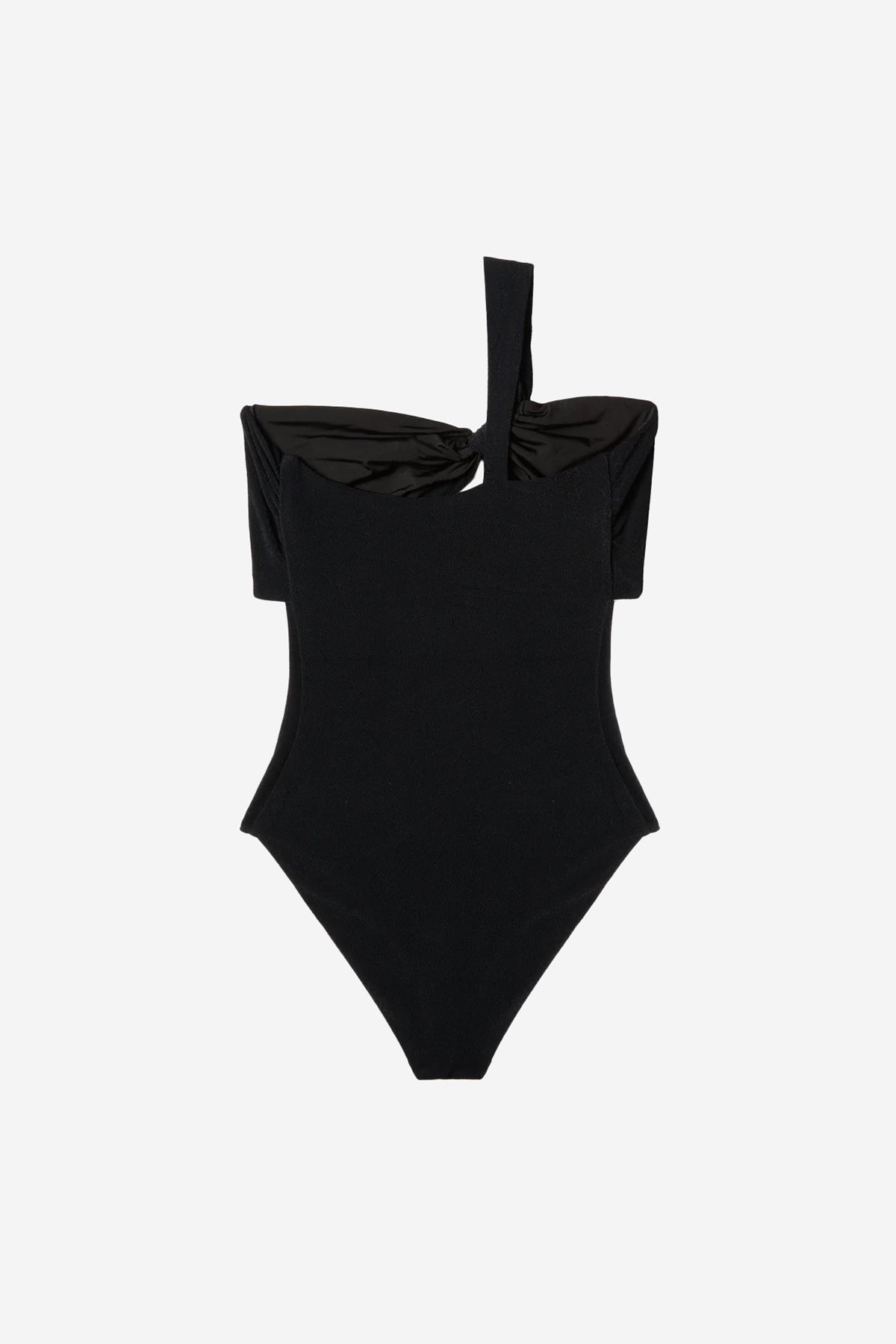 Narcissus One-Piece in Black Terry