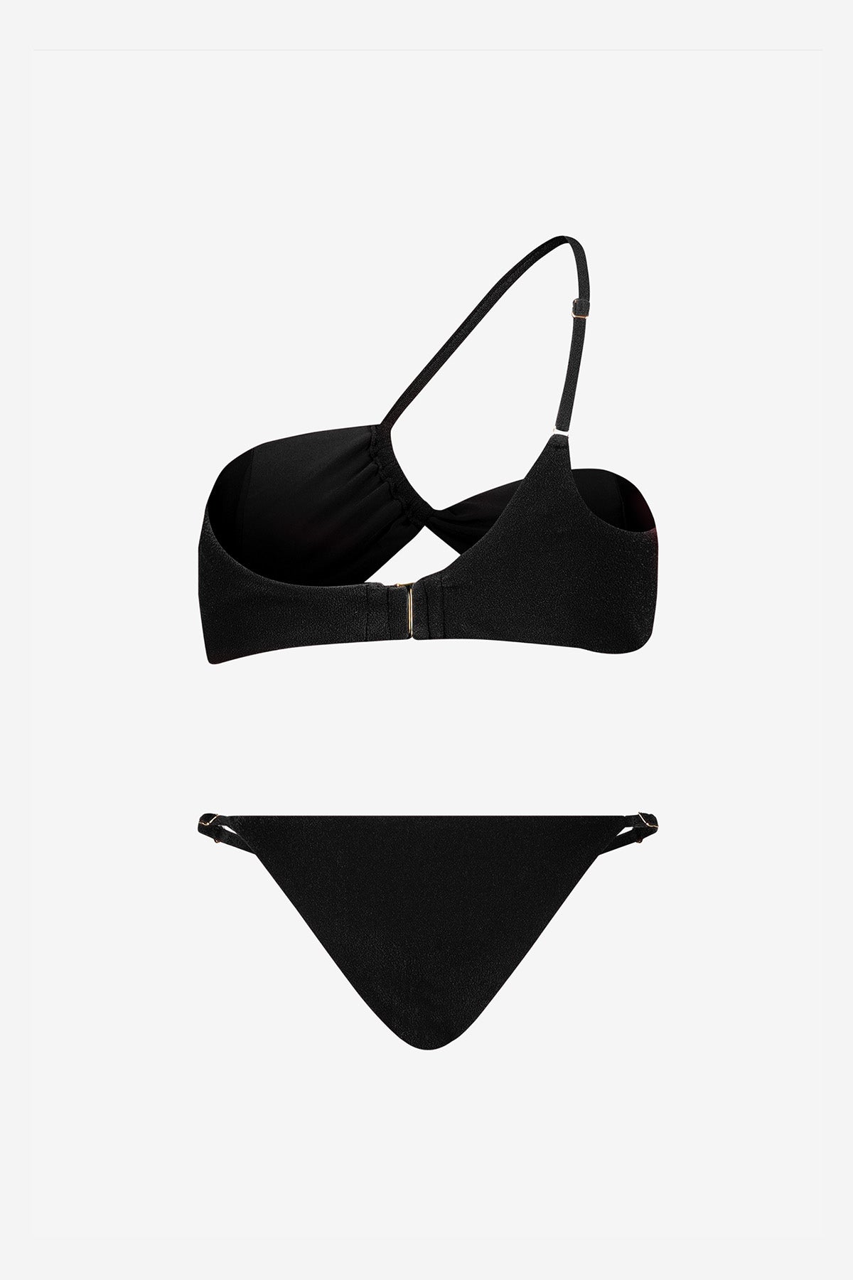 Narcissus Mini Bikini in Terry Black