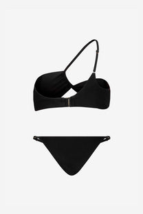 Narcissus Mini Bikini in Terry Black