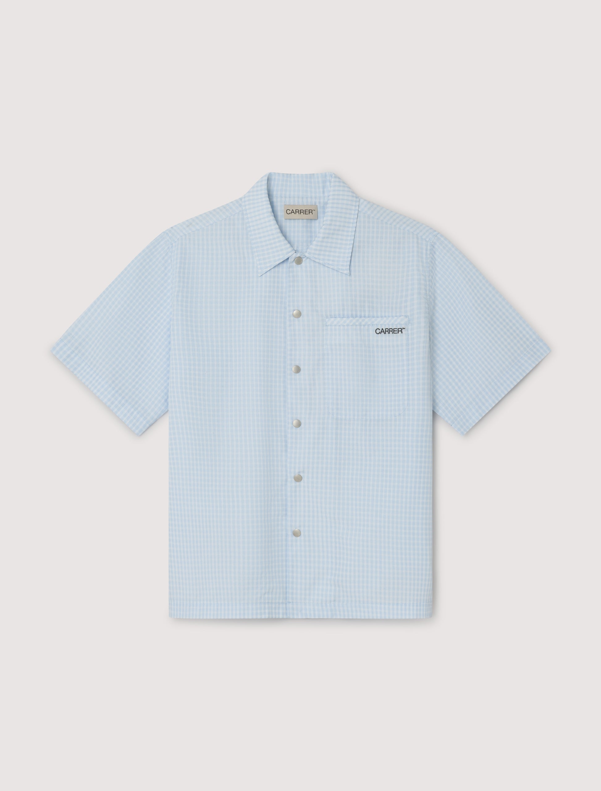 Beck checks short sleeve shirt