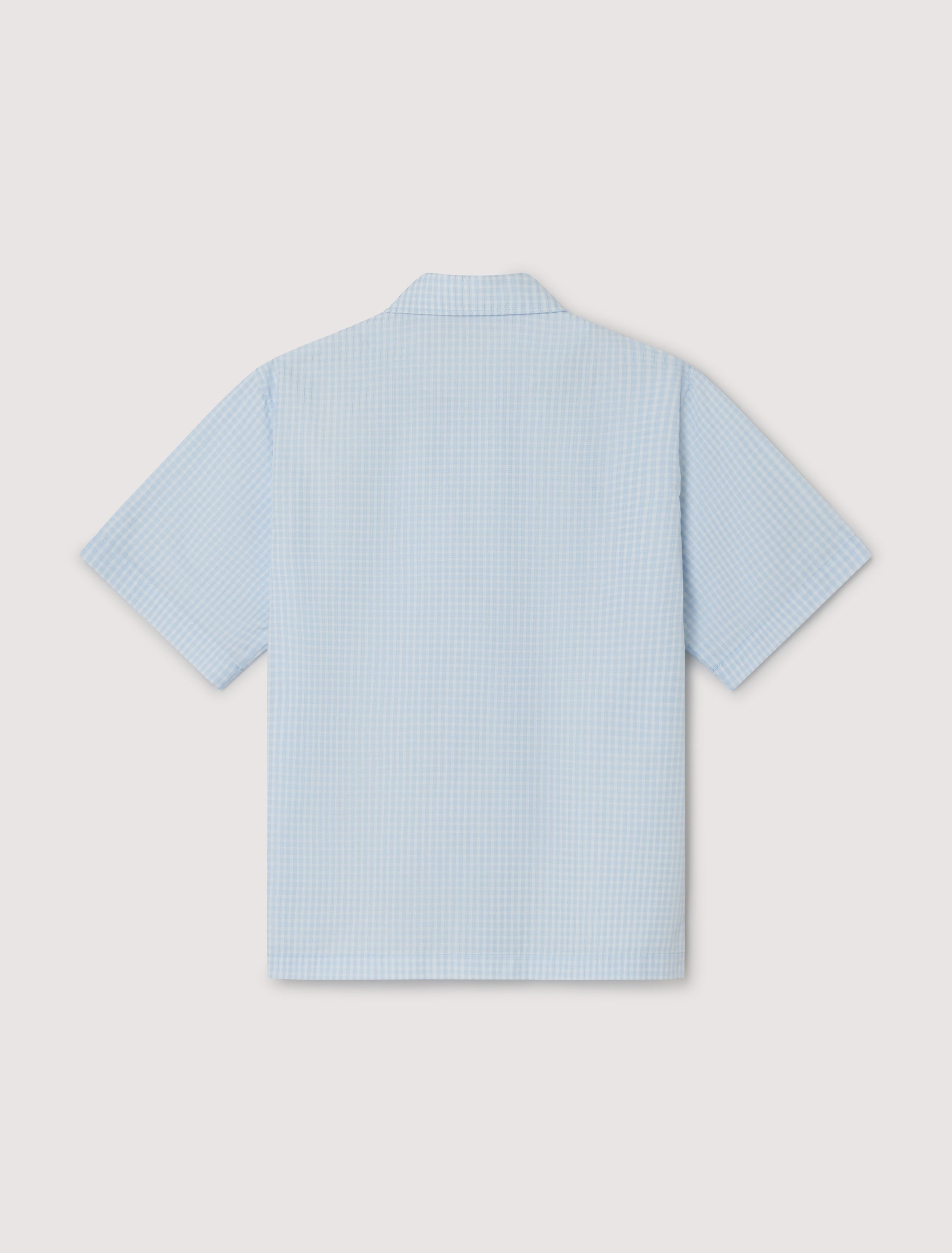 Beck checks short sleeve shirt