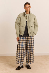 Mara Trouser Brushed Check