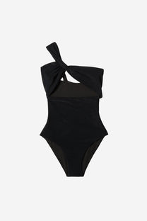 Narcissus One-Piece in Black Terry