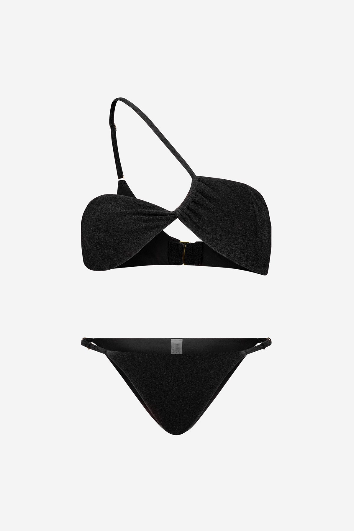 Narcissus Mini Bikini in Terry Black