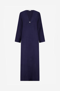 V Kaftan in Navy