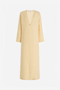 V Kaftan in Yellow