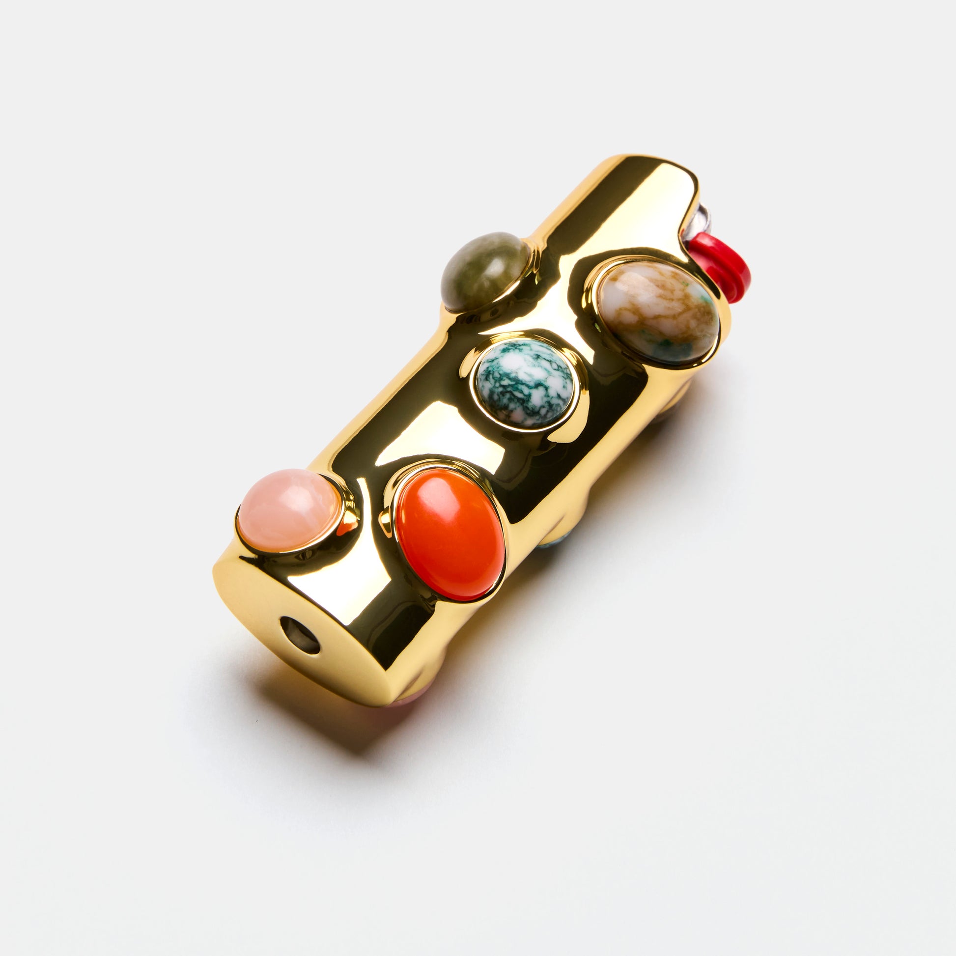Gemstoned lighter case