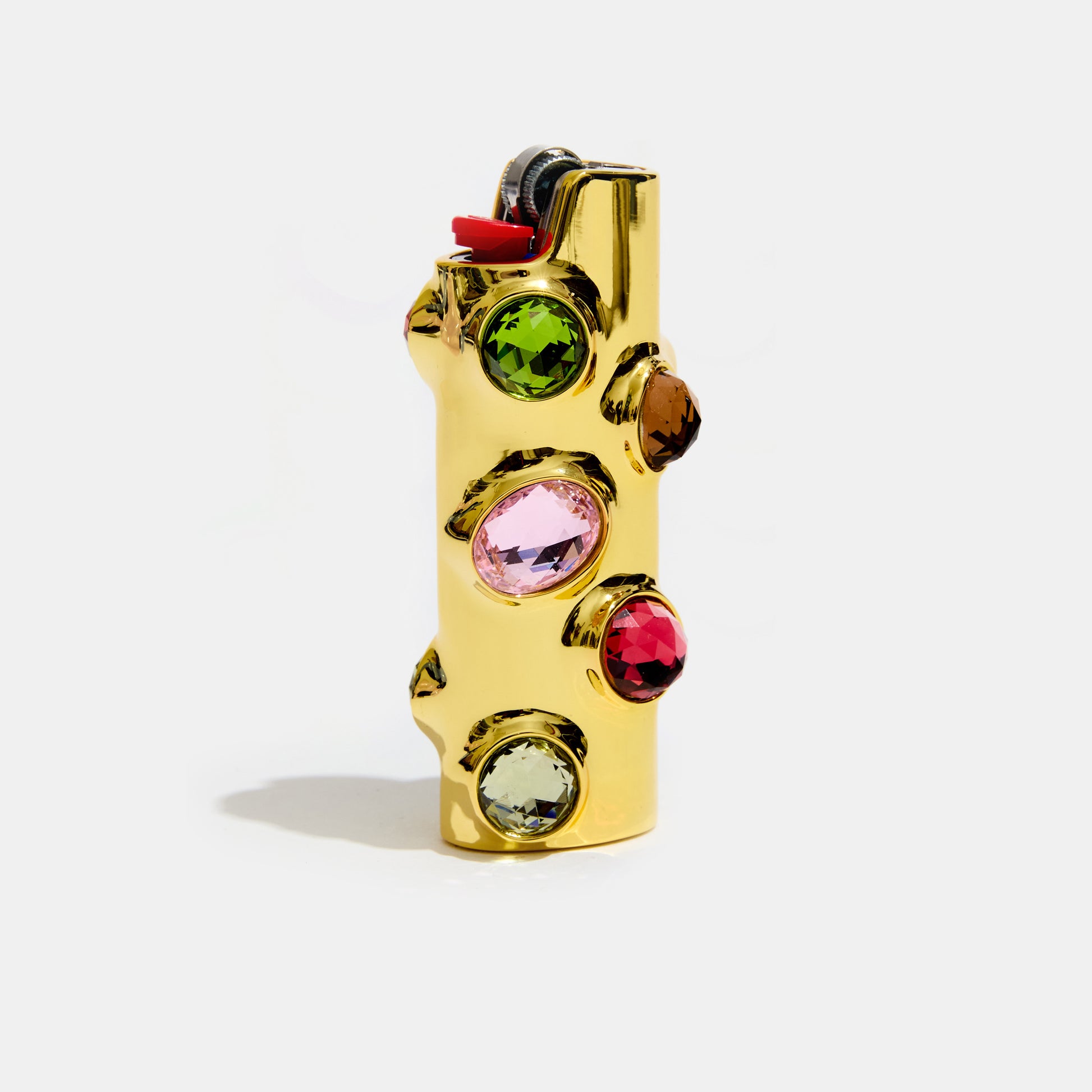 Gemstoned lighter case