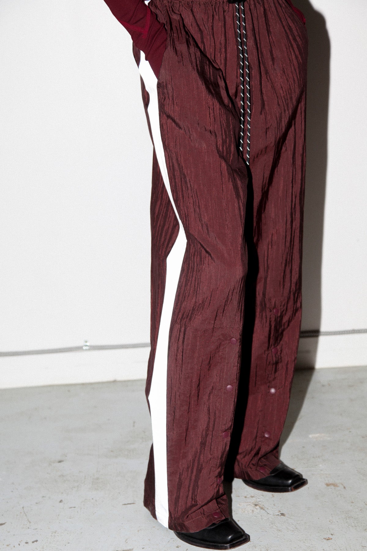 Silk Nylon Track Pant