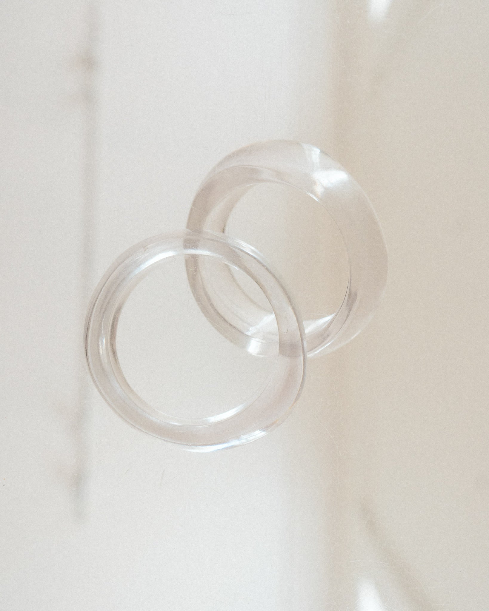 Acrylic bangle