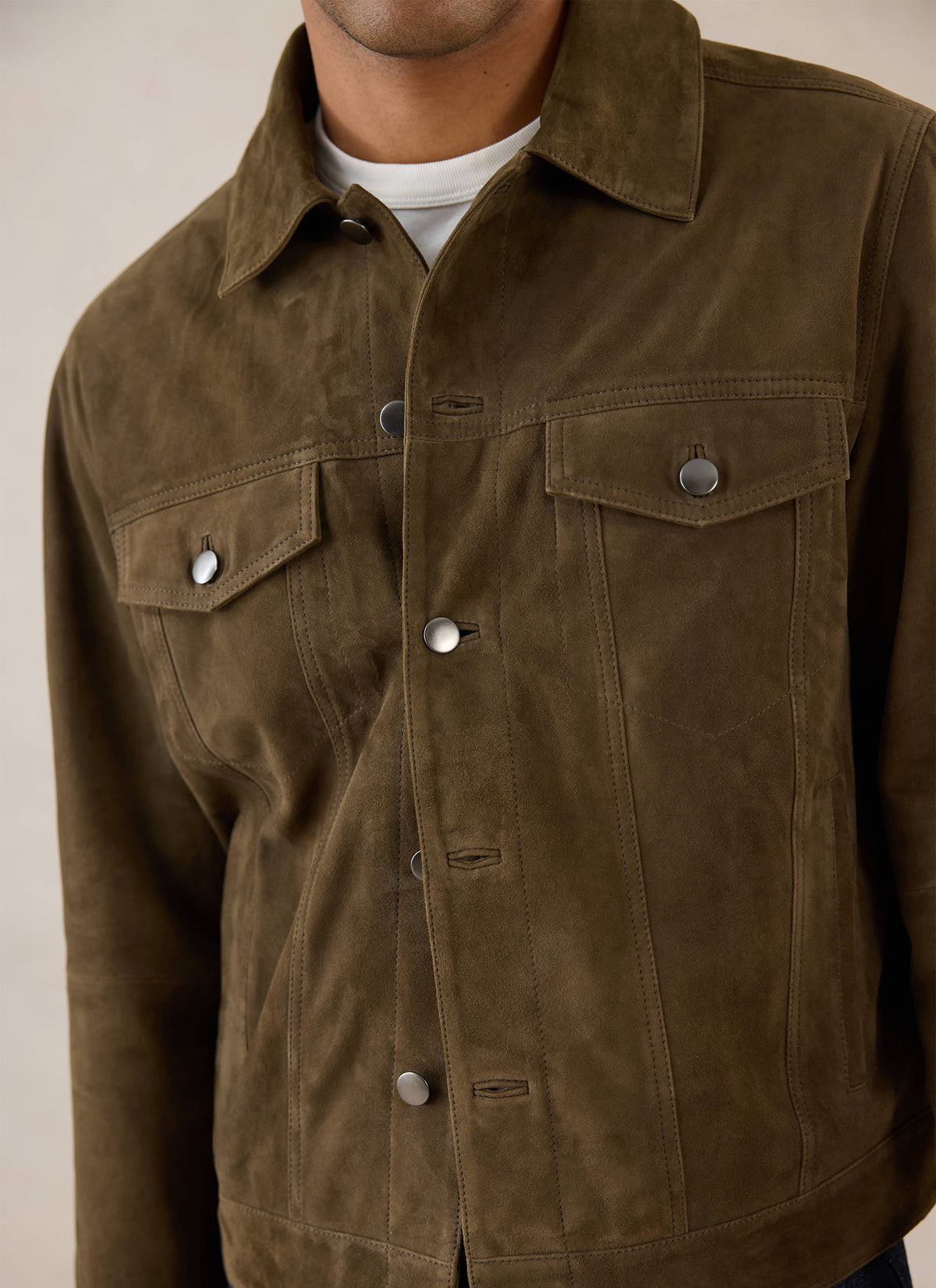 Suede Regular Western Jacket