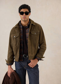 Suede Regular Western Jacket