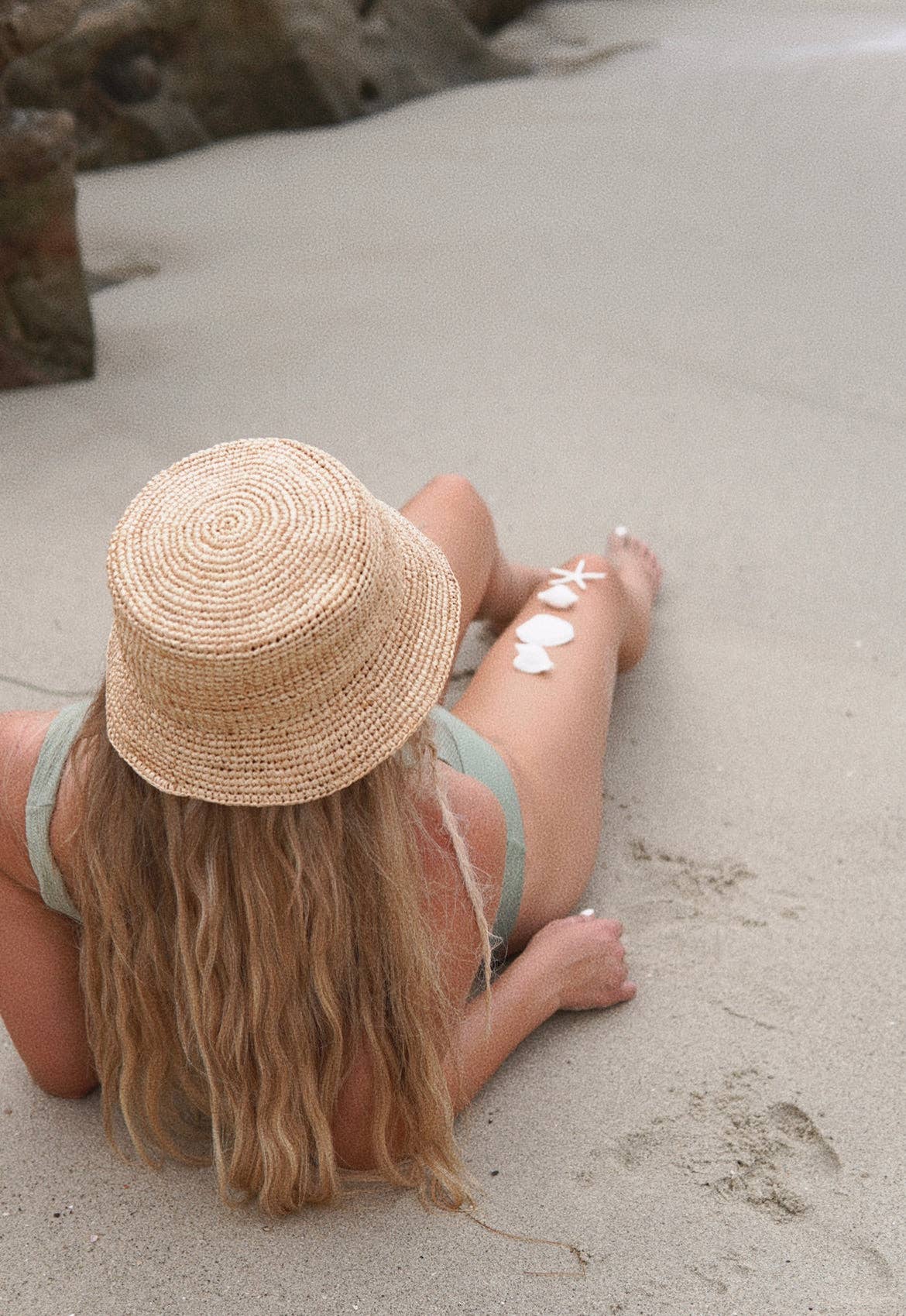 Raffia Bucket Hat