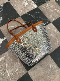 Jane sequin market basket