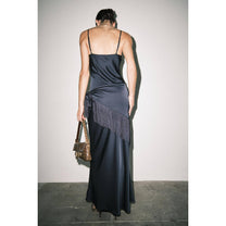 Jean Sash Slip Maxi Dress