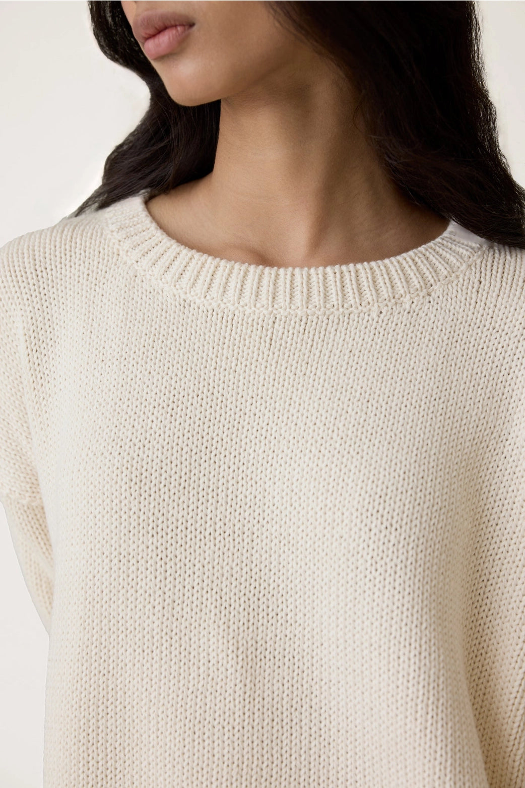 Oversized Crew Neck Sweater