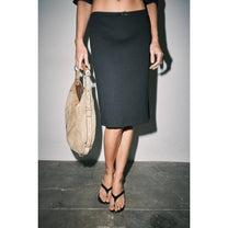 Sophie Pointelle Knit Midi Skirt