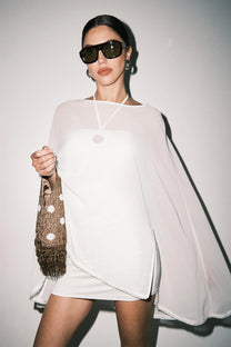 Piper O Ring dress with Poncho